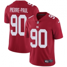 Youth Nike New York Giants #90 Jason Pierre-Paul Red Alternate Vapor Untouchable Limited Player NFL Jersey
