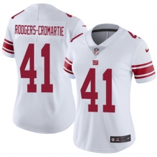 Women's Nike New York Giants #41 Dominique Rodgers-Cromartie Elite White NFL Jersey