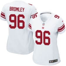 Women's Nike New York Giants #96 Jay Bromley Game White NFL Jersey