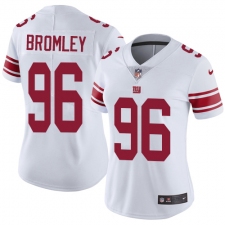 Women's Nike New York Giants #96 Jay Bromley White Vapor Untouchable Limited Player NFL Jersey