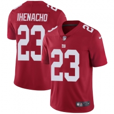 Youth Nike New York Giants #23 Duke Ihenacho Red Alternate Vapor Untouchable Limited Player NFL Jersey