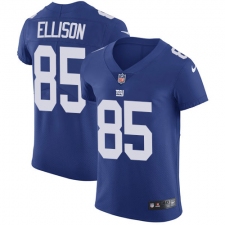Men's Nike New York Giants #85 Rhett Ellison Elite Royal Blue Team Color NFL Jersey