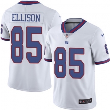 Youth Nike New York Giants #85 Rhett Ellison Limited White Rush Vapor Untouchable NFL Jersey