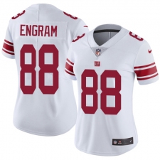 Women's Nike New York Giants #88 Evan Engram Elite White NFL Jersey