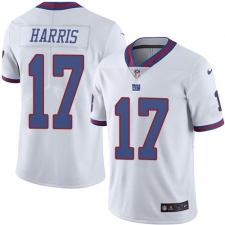 Youth Nike New York Giants #17 Dwayne Harris Limited White Rush Vapor Untouchable NFL Jersey