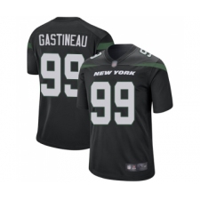 Men's New York Jets #99 Mark Gastineau Game Black Alternate Football Jersey