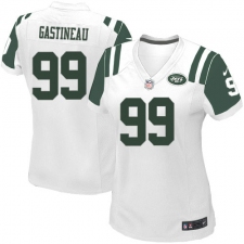 Women's Nike New York Jets #99 Mark Gastineau Game White NFL Jersey