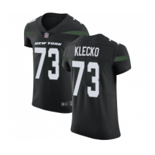 Men's New York Jets #73 Joe Klecko Black Alternate Vapor Untouchable Elite Player Football Jersey