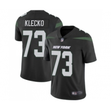 Men's New York Jets #73 Joe Klecko Black Alternate Vapor Untouchable Limited Player Football Jersey