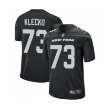Men's New York Jets #73 Joe Klecko Game Black Alternate Football Jersey