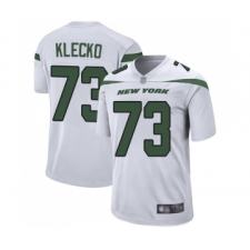 Men's New York Jets #73 Joe Klecko Game White Football Jersey
