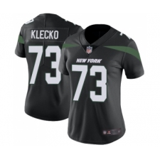 Women's New York Jets #73 Joe Klecko Black Alternate Vapor Untouchable Limited Player Football Jersey