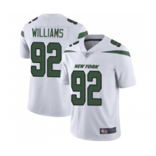 Youth New York Jets #92 Leonard Williams White Vapor Untouchable Limited Player Football Jersey