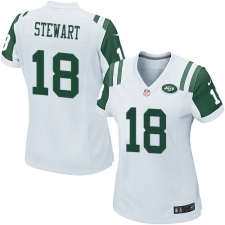 Women's Nike New York Jets #18 ArDarius Stewart Game White NFL Jersey