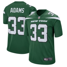 Men's New York Jets #33 Jamal Adams Nike Green Player Game Jersey