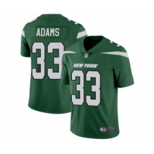 Youth New York Jets #33 Jamal Adams Green Team Color Vapor Untouchable Limited Player Football Jersey
