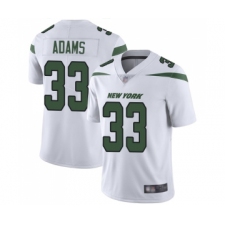 Youth New York Jets #33 Jamal Adams White Vapor Untouchable Limited Player Football Jersey