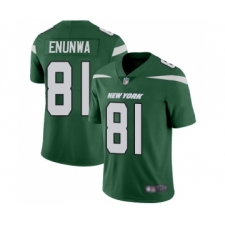 Youth New York Jets #81 Quincy Enunwa Green Team Color Vapor Untouchable Limited Player Football Jersey