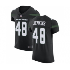 Men's New York Jets #48 Jordan Jenkins Black Alternate Vapor Untouchable Elite Player Football Jerseyl Jersey