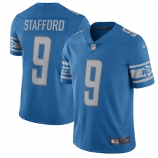 Youth Nike Detroit Lions #9 Matthew Stafford Limited Light Blue Team Color Vapor Untouchable NFL Jersey