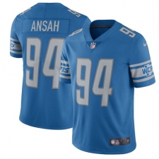 Youth Nike Detroit Lions #94 Ziggy Ansah Limited Light Blue Team Color Vapor Untouchable NFL Jersey