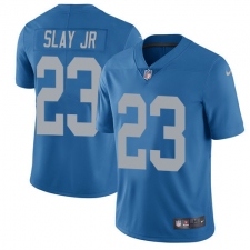 Men's Nike Detroit Lions #23 Darius Slay Elite Blue Alternate NFL Jersey