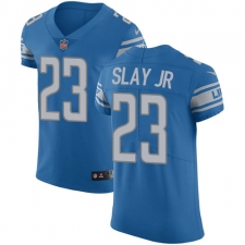 Men's Nike Detroit Lions #23 Darius Slay Jr Blue Team Color Vapor Untouchable Elite Player NFL Jersey