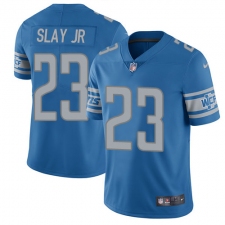 Men's Nike Detroit Lions #23 Darius Slay Jr Blue Team Color Vapor Untouchable Limited Player NFL Jersey