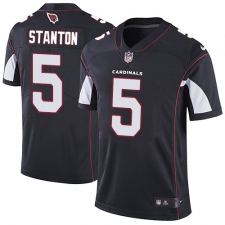 Men's Nike Arizona Cardinals #5 Drew Stanton Black Alternate Vapor Untouchable Limited Player NFL Jersey