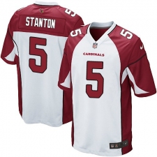 Men's Nike Arizona Cardinals #5 Drew Stanton Game White NFL Jersey