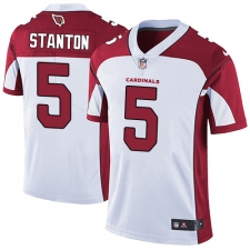 Men's Nike Arizona Cardinals #5 Drew Stanton White Vapor Untouchable Limited Player NFL Jersey