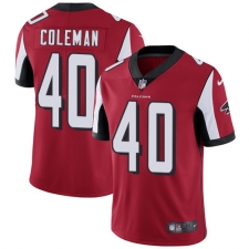 Youth Nike Atlanta Falcons #40 Derrick Coleman Elite Red Team Color NFL Jersey
