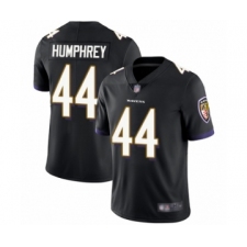 Men's Baltimore Ravens #44 Marlon Humphrey Black Alternate Vapor Untouchable Limited Player Football Jersey