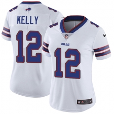 Women's Nike Buffalo Bills #12 Jim Kelly Elite White NFL Jersey
