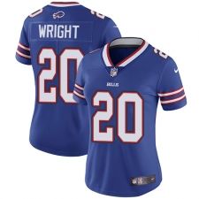 Women's Nike Buffalo Bills #20 Shareece Wright Elite Royal Blue Team Color NFL Jersey