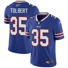 Men's Nike Buffalo Bills #35 Mike Tolbert Royal Blue Team Color Vapor Untouchable Limited Player NFL Jersey