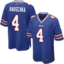 Men's Nike Buffalo Bills #4 Stephen Hauschka Game Royal Blue Team Color NFL Jersey
