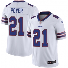 Men's Nike Buffalo Bills #21 Jordan Poyer White Vapor Untouchable Limited Player NFL Jersey