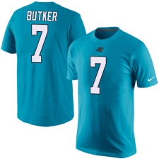 NFL Men's Nike Carolina Panthers #7 Harrison Butker Blue Rush Pride Name & Number T-Shirt