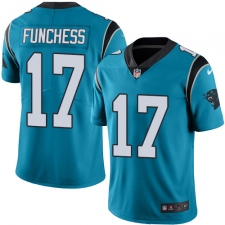 Youth Nike Carolina Panthers #17 Devin Funchess Limited Blue Rush Vapor Untouchable NFL Jersey