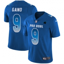 Youth Nike Carolina Panthers #9 Graham Gano Limited Royal Blue 2018 Pro Bowl NFL Jersey