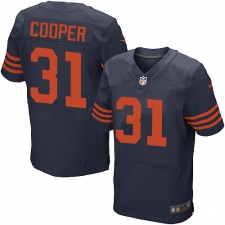 Men's Nike Chicago Bears #31 Marcus Cooper Elite Navy Blue Alternate NFL Jersey