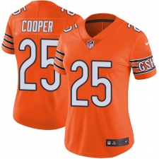 Women's Nike Chicago Bears #25 Marcus Cooper Limited Orange Rush Vapor Untouchable NFL Jersey