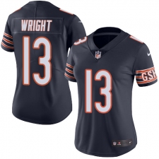Women's Nike Chicago Bears #13 Kendall Wright Elite Navy Blue Team Color NFL Jersey