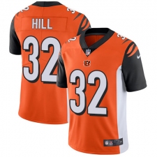 Youth Nike Cincinnati Bengals #32 Jeremy Hill Vapor Untouchable Limited Orange Alternate NFL Jersey