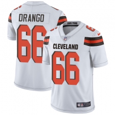 Youth Nike Cleveland Browns #66 Spencer Drango White Vapor Untouchable Limited Player NFL Jersey