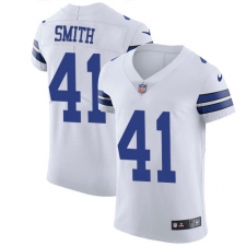 Men's Nike Dallas Cowboys #41 Keith Smith Elite White NFL Jersey