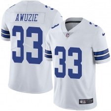 Youth Nike Dallas Cowboys #33 Chidobe Awuzie White Vapor Untouchable Limited Player NFL Jersey