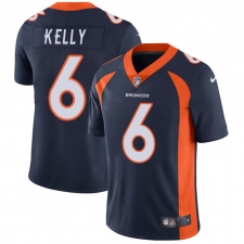 Youth Nike Denver Broncos #6 Chad Kelly Navy Blue Alternate Vapor Untouchable Limited Player NFL Jersey