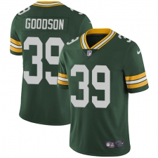 Men's Nike Green Bay Packers #39 Demetri Goodson Green Team Color Vapor Untouchable Limited Player NFL Jersey